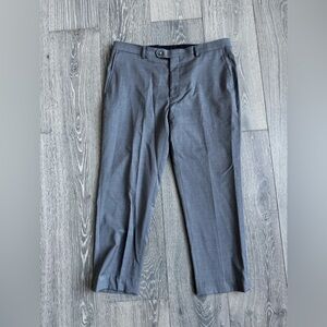 Joseph Abboud White Dress Pants in Gray Size 38WX30